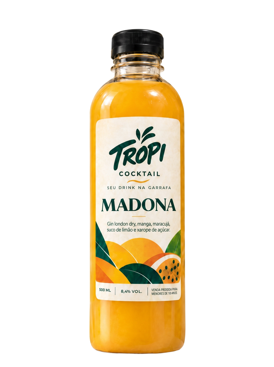 Garrafa Madona Tropi Cocktail